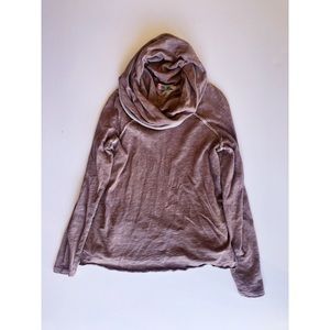 Free People Beach Cocoon Cowl Neck Pullover